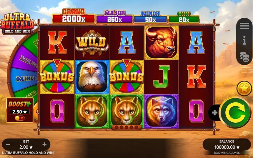 Ultra Buffalo Hold and Win screenshot