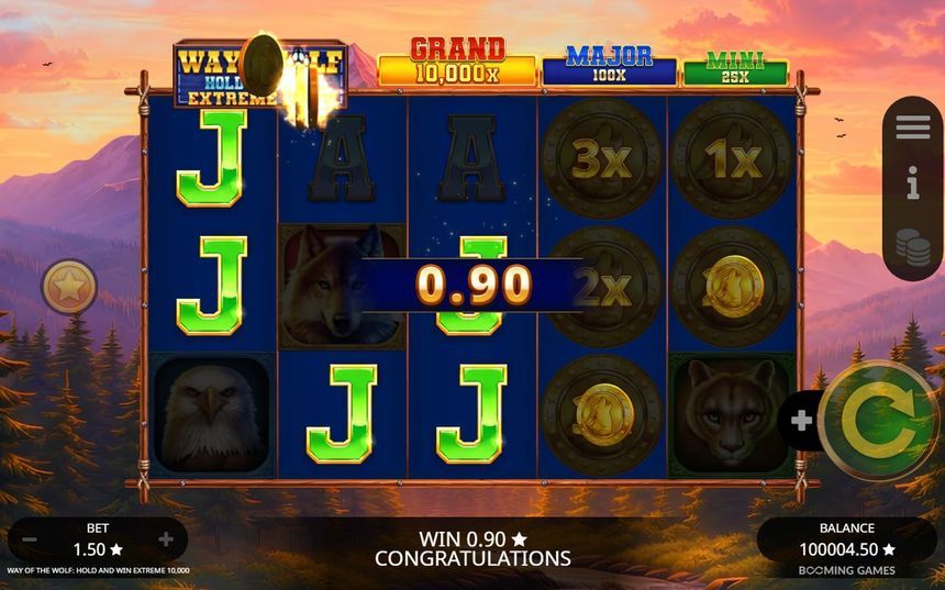 Way of the Wolf: Hold and Win Extreme 10 000 screenshot