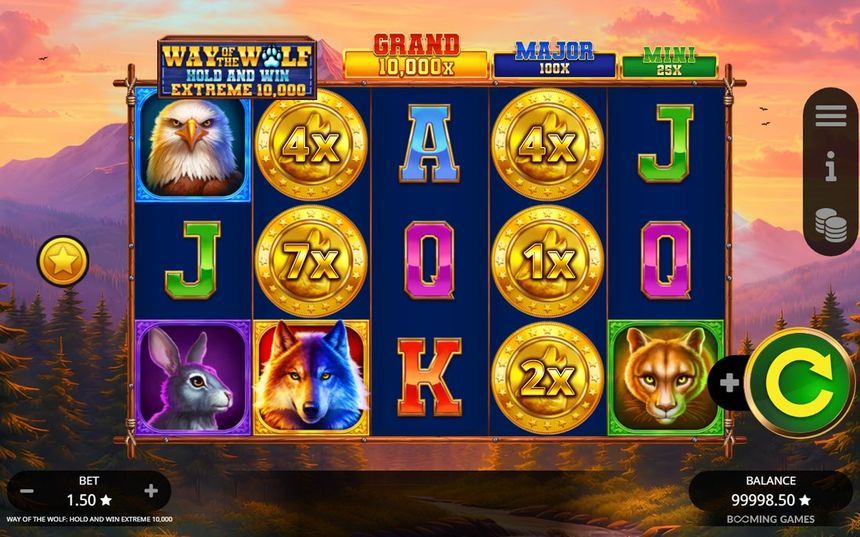 Way of the Wolf: Hold and Win Extreme 10 000 screenshot