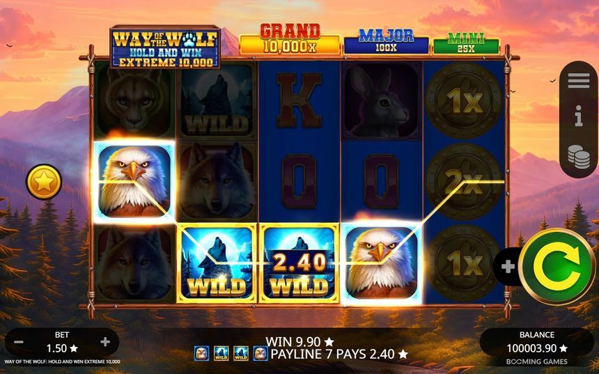 Way of the Wolf: Hold and Win Extreme 10 000 screenshot