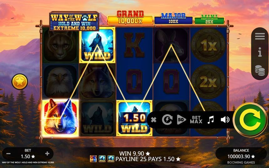 Way of the Wolf: Hold and Win Extreme 10 000 screenshot