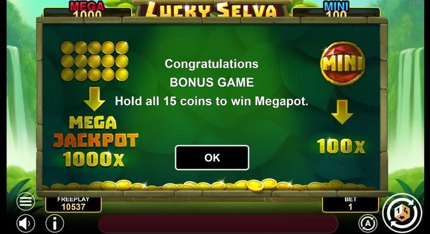 Lucky Selva Hold & Win screenshot