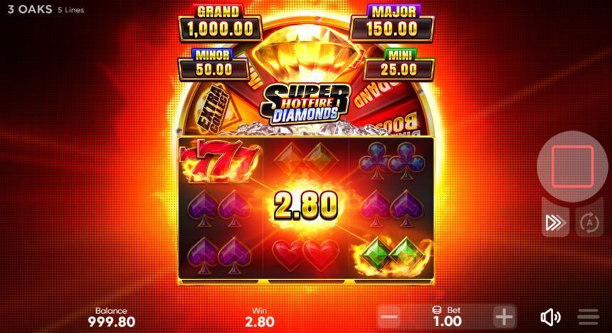 Super Hotfire Diamonds screenshot