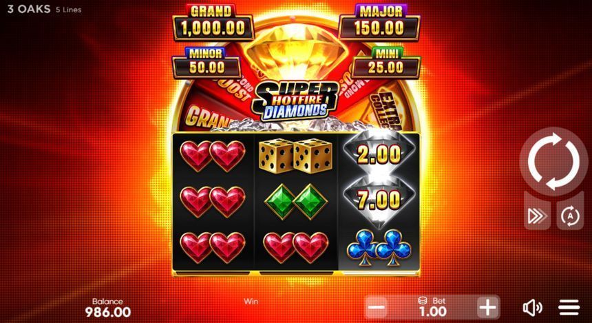 Super Hotfire Diamonds screenshot