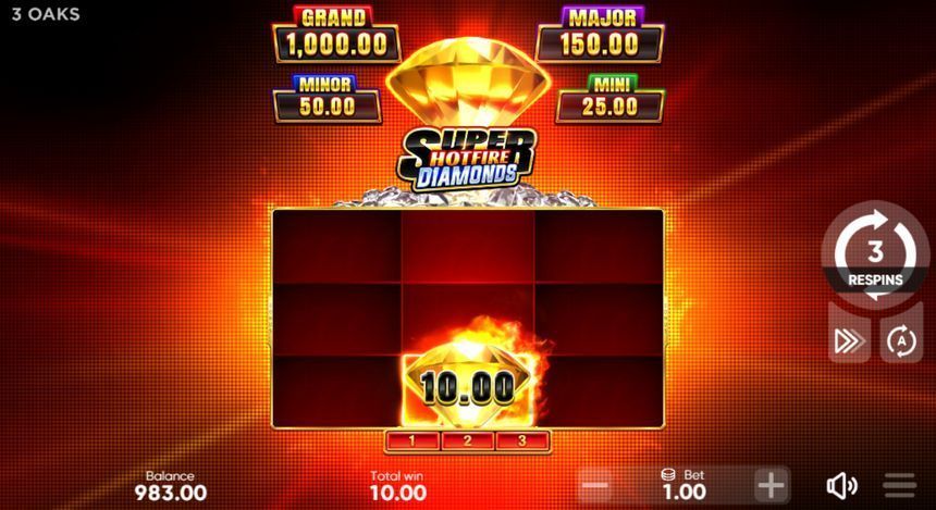 Super Hotfire Diamonds screenshot