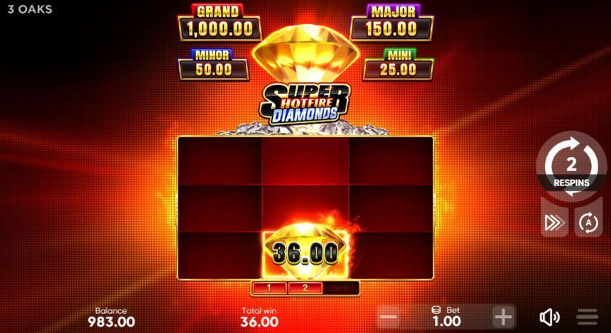 Super Hotfire Diamonds screenshot