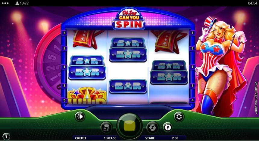 Oh Say Can You Spin screenshot