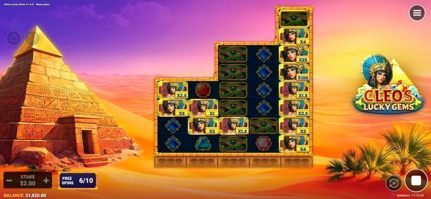 Cleos Lucky Gems screenshot