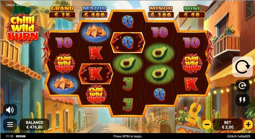 Chilli Wild Burn screenshot