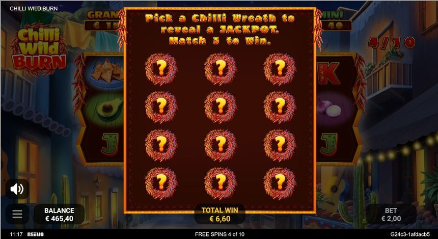 Chilli Wild Burn screenshot