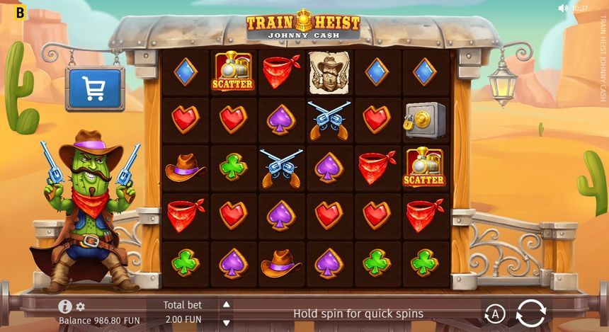 Train Heist Johnny Cash screenshot