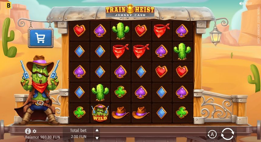 Train Heist Johnny Cash screenshot