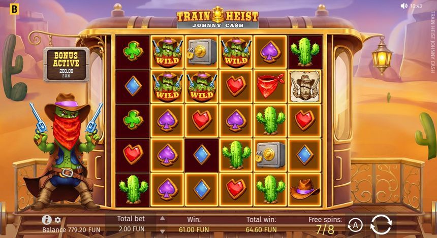 Train Heist Johnny Cash screenshot