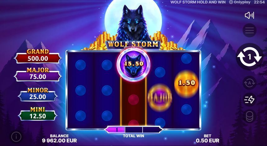 Wolf Storm: Hold & Win screenshot