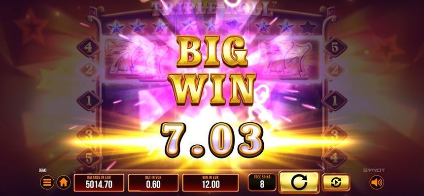 Triple Roll screenshot