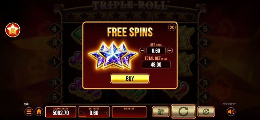 Triple Roll screenshot