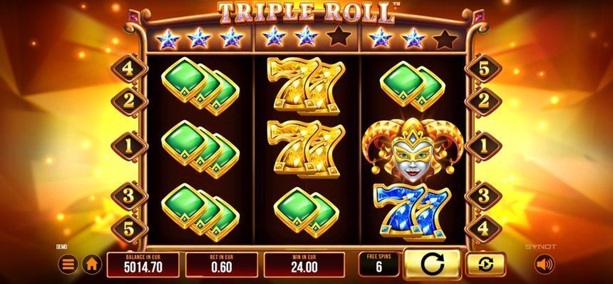 Triple Roll screenshot