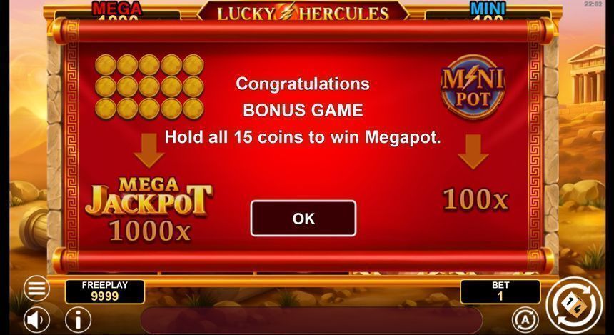 Lucky Hercules screenshot