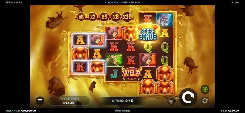 Bisonado 2 PrizeMatch screenshot