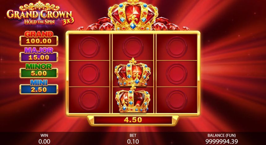 3x3 Grand Crown: Hold the Spin screenshot