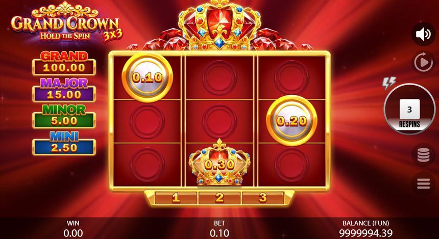 3x3 Grand Crown: Hold the Spin screenshot