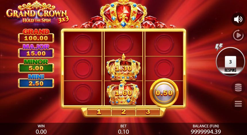 3x3 Grand Crown: Hold the Spin screenshot