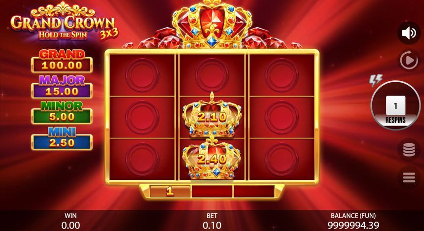 3x3 Grand Crown: Hold the Spin screenshot