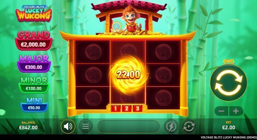 Voltage Blitz: Lucky Wukong screenshot