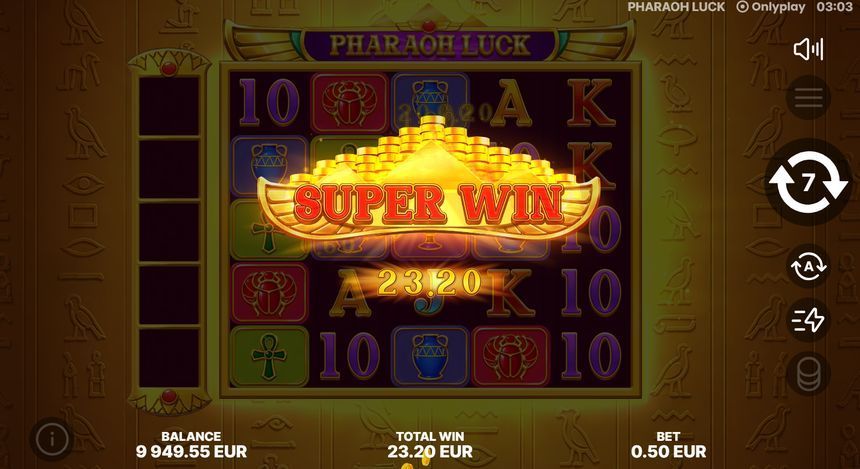Pharaoh Luck screenshot