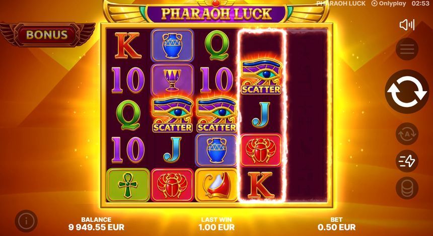 Pharaoh Luck screenshot