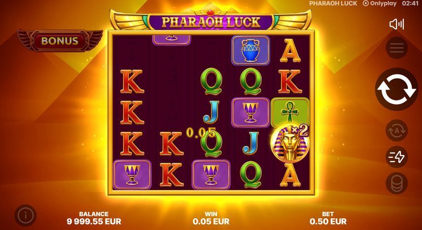 Pharaoh Luck screenshot